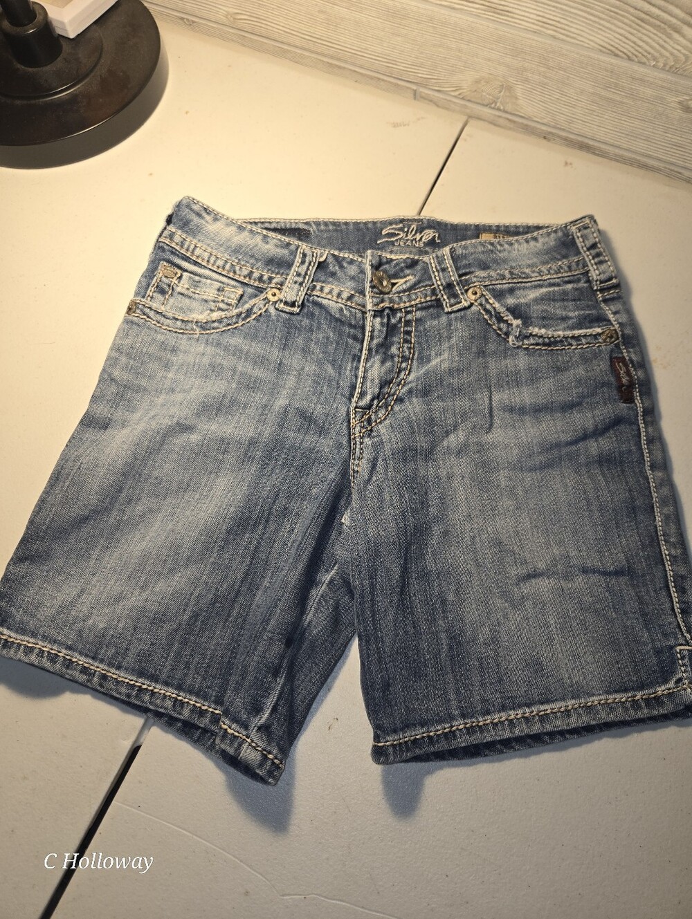 Silver Suki Jean Shorts  Size 27